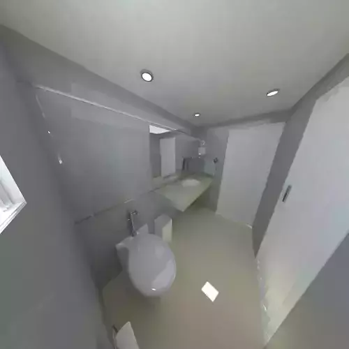 bathroom with toilet and sink