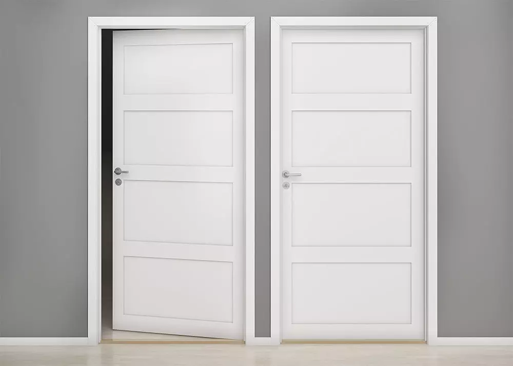 Interior door 02 3D model_0