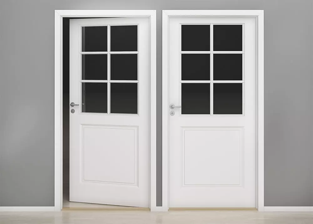 Interior door 04 3D model_0