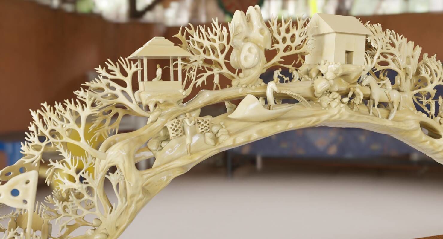 Elephant Tusk Ivory 3D model_4