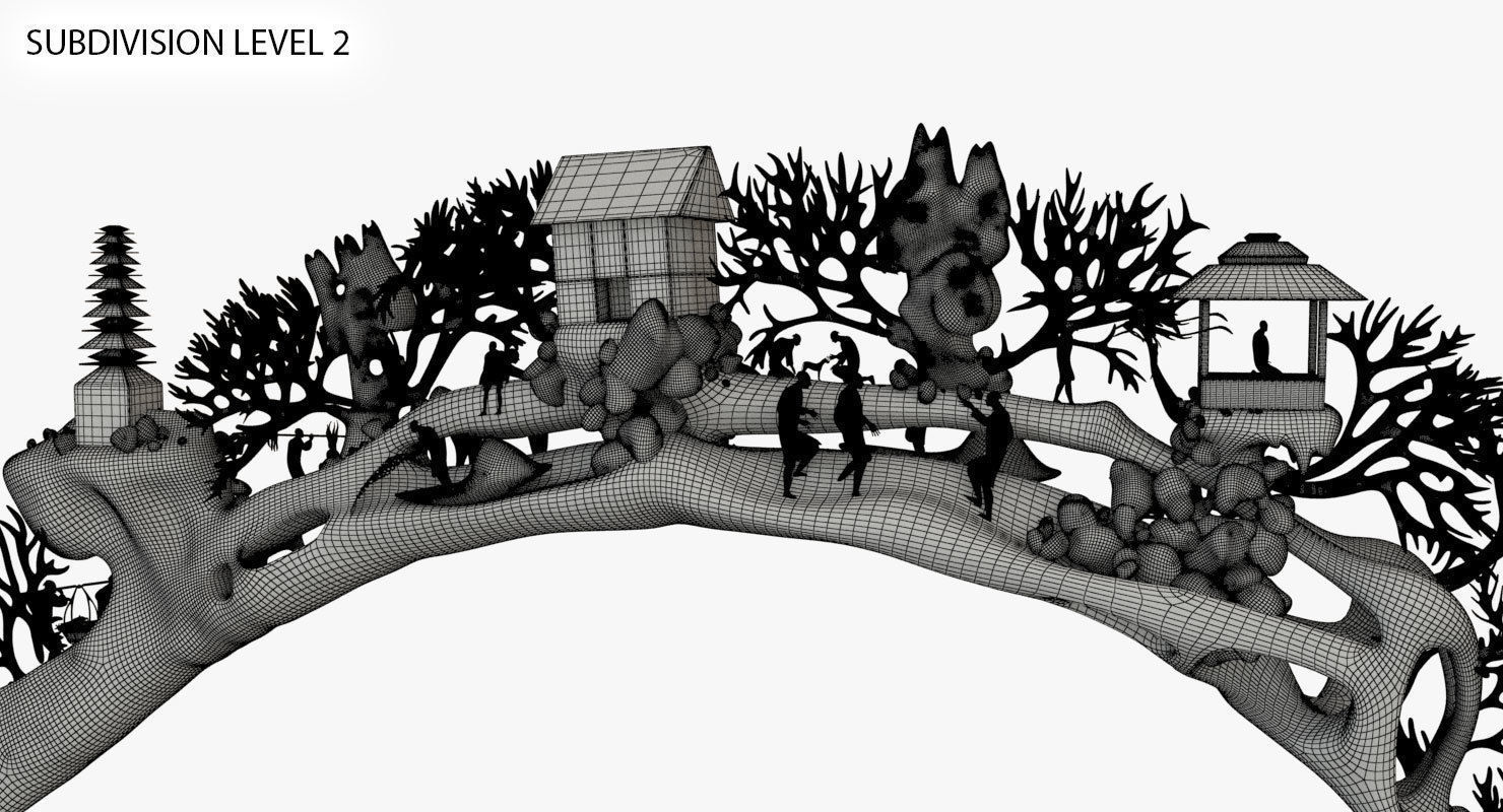 Elephant Tusk Ivory 3D model_15