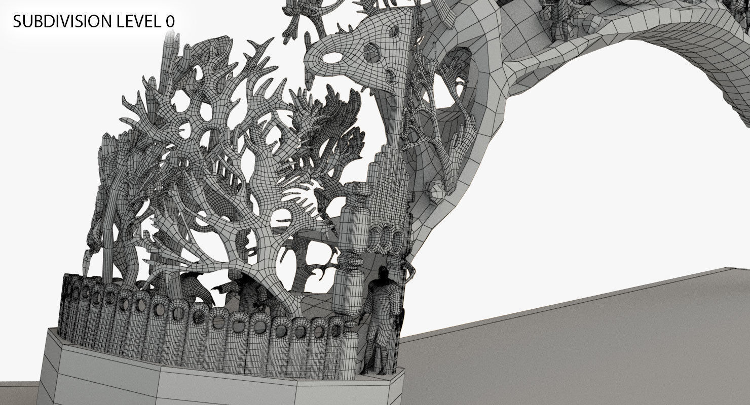 Elephant Tusk Ivory 3D model_10