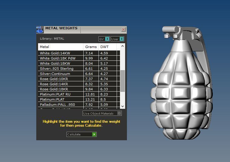 Grenade 3d print model weapon model for print stl 3dm file 3D print model_18