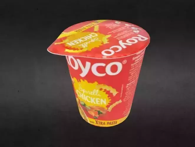 Royco Instant Soup Noodles Low-poly 3D model