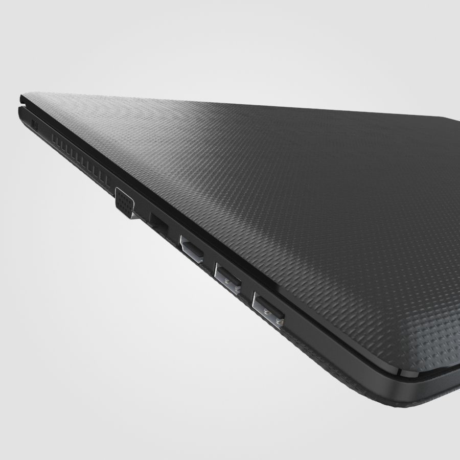 Lenovo laptop 3D model_4