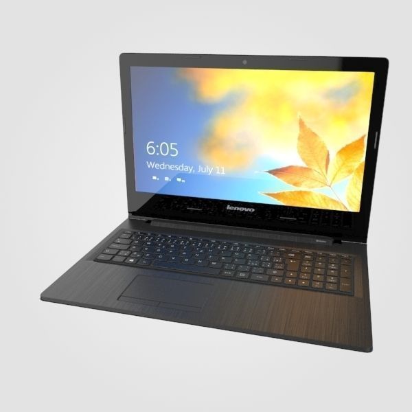 Lenovo laptop 3D model_2