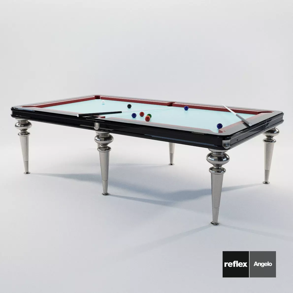 Billiard table Bill from Reflex Angelo - Design by Reflex 3D model_0