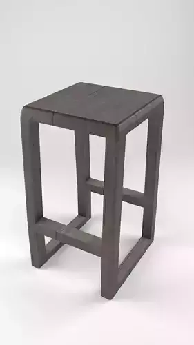 wooden stool