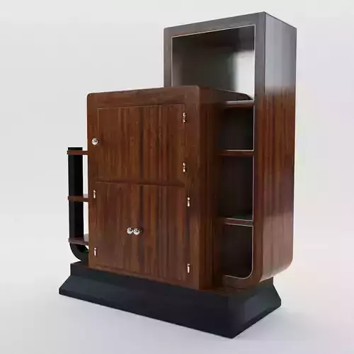 Bar etagere - Art Deco 1930 - France