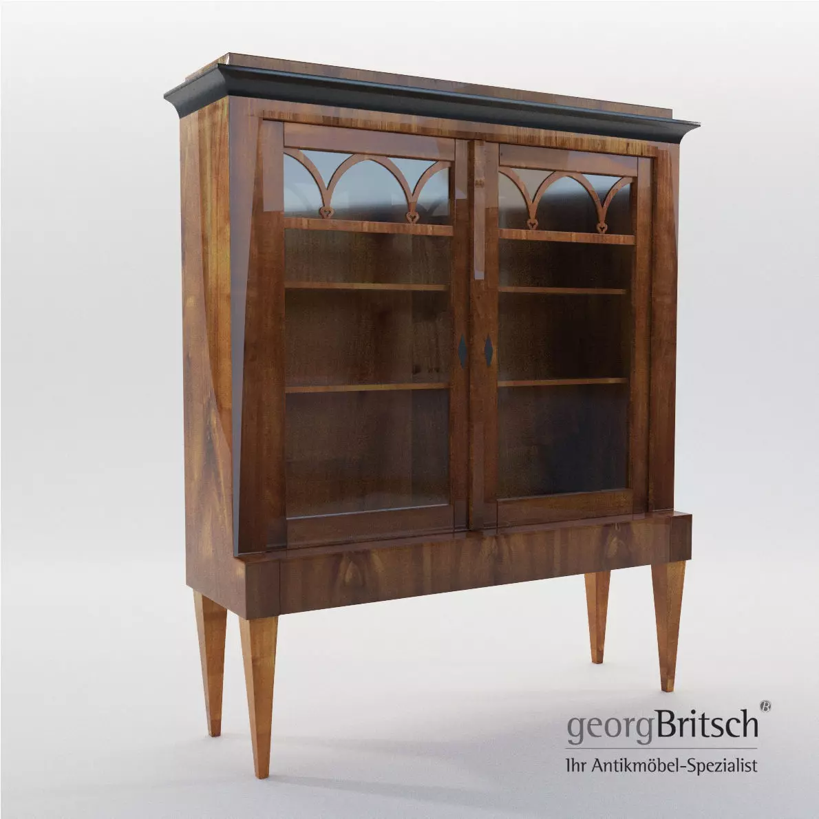Little vitrine - South Germany 1820 - Georg Britsch 3D model