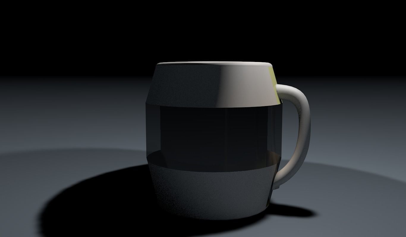 Coffee Mug modern Free 3D model_2