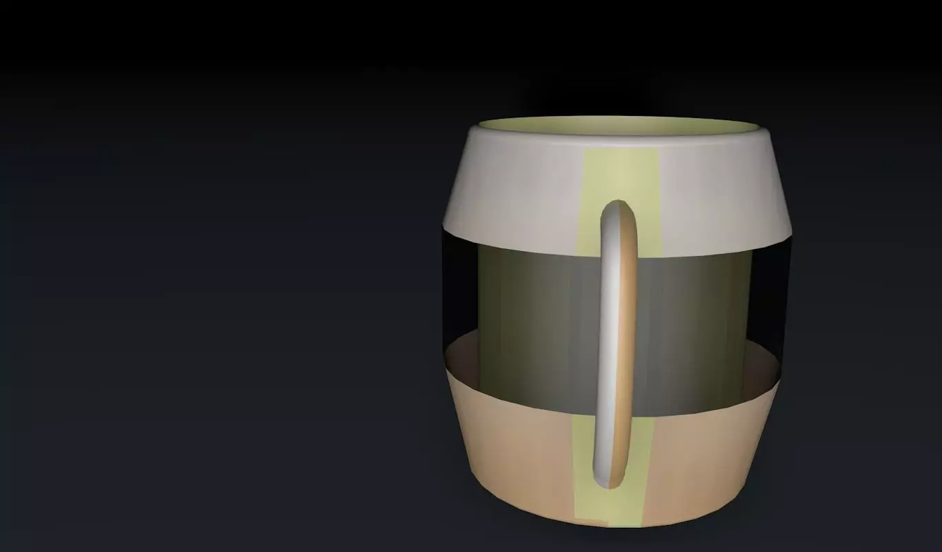 Coffee Mug modern Free 3D model_0