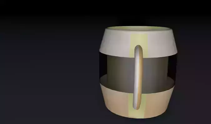 Coffee Mug modern Free 3D model Coffee Mug modern Free 3D model