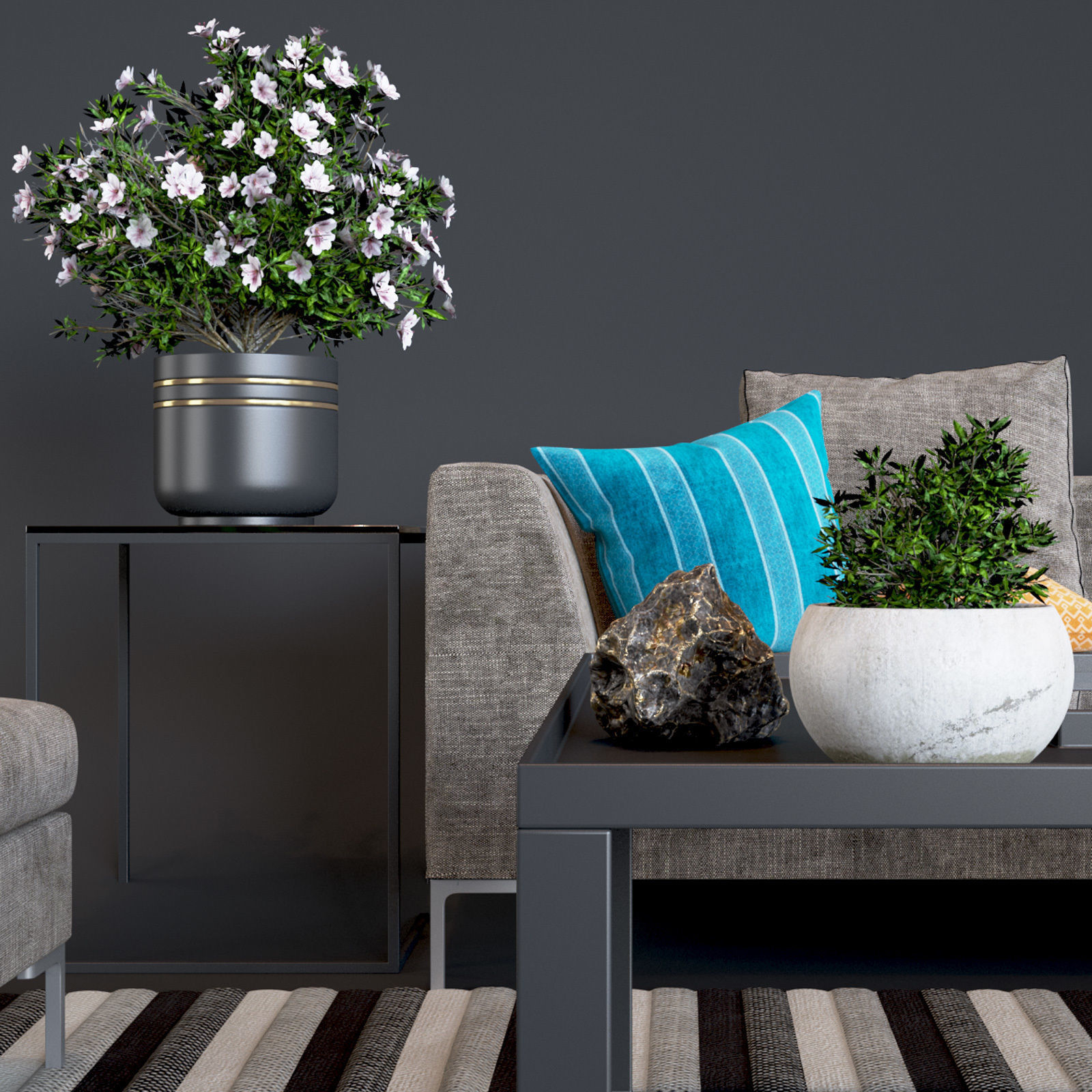 Flexteam Planet Sofa  3D model_1