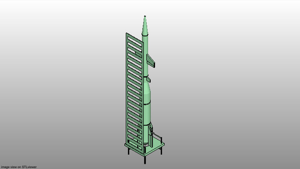 Rocket Missile - EKR 3D model_5