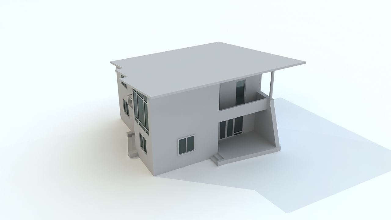 House for 3D print 3D print model_2