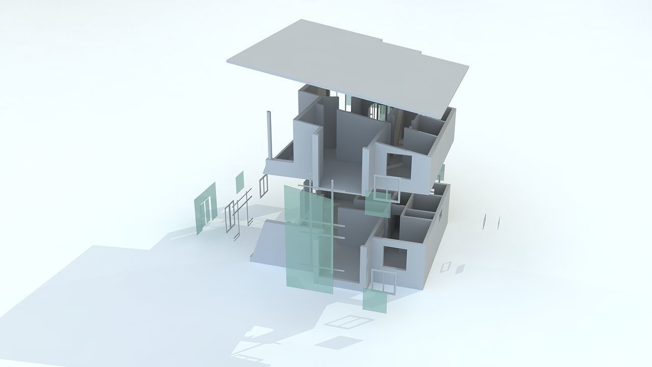 House for 3D print 3D print model_4