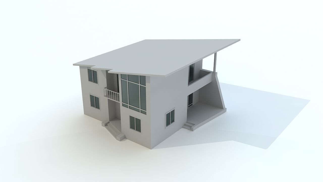 House for 3D print 3D print model_1