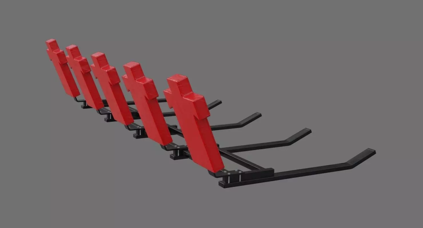 Football Tackling Dummy 1A Low-poly 3D model_0