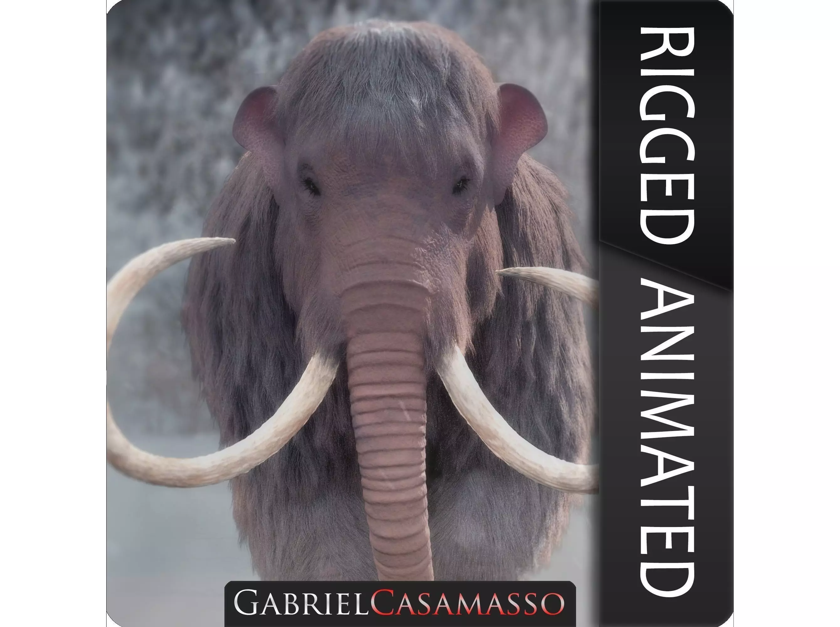 Woolly Mammoth - Mammuthus primigenius 3D model_0