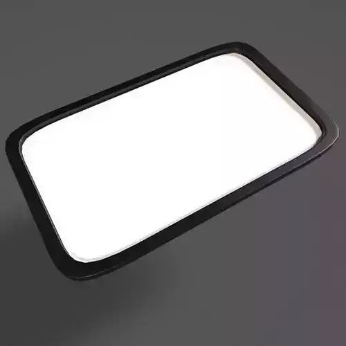 PBR Dry-Erase Markerboard 3D model