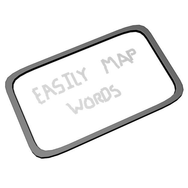 Dry-Erase Markerboard 3D model_3