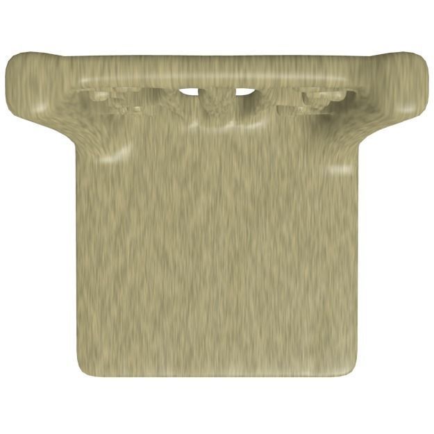 Wooden Chair 3D model_3