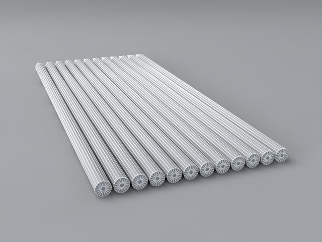 Colour Pencil 3D model_5