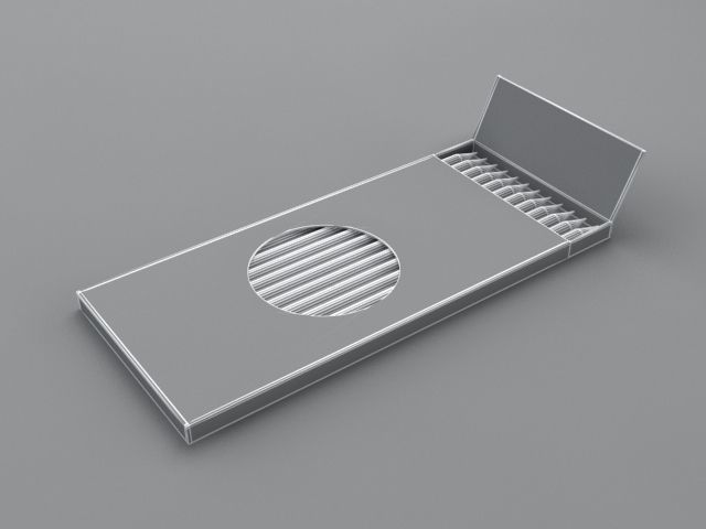 Colour Pencil 3D model_3