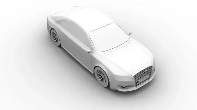 Audi s8 3d model