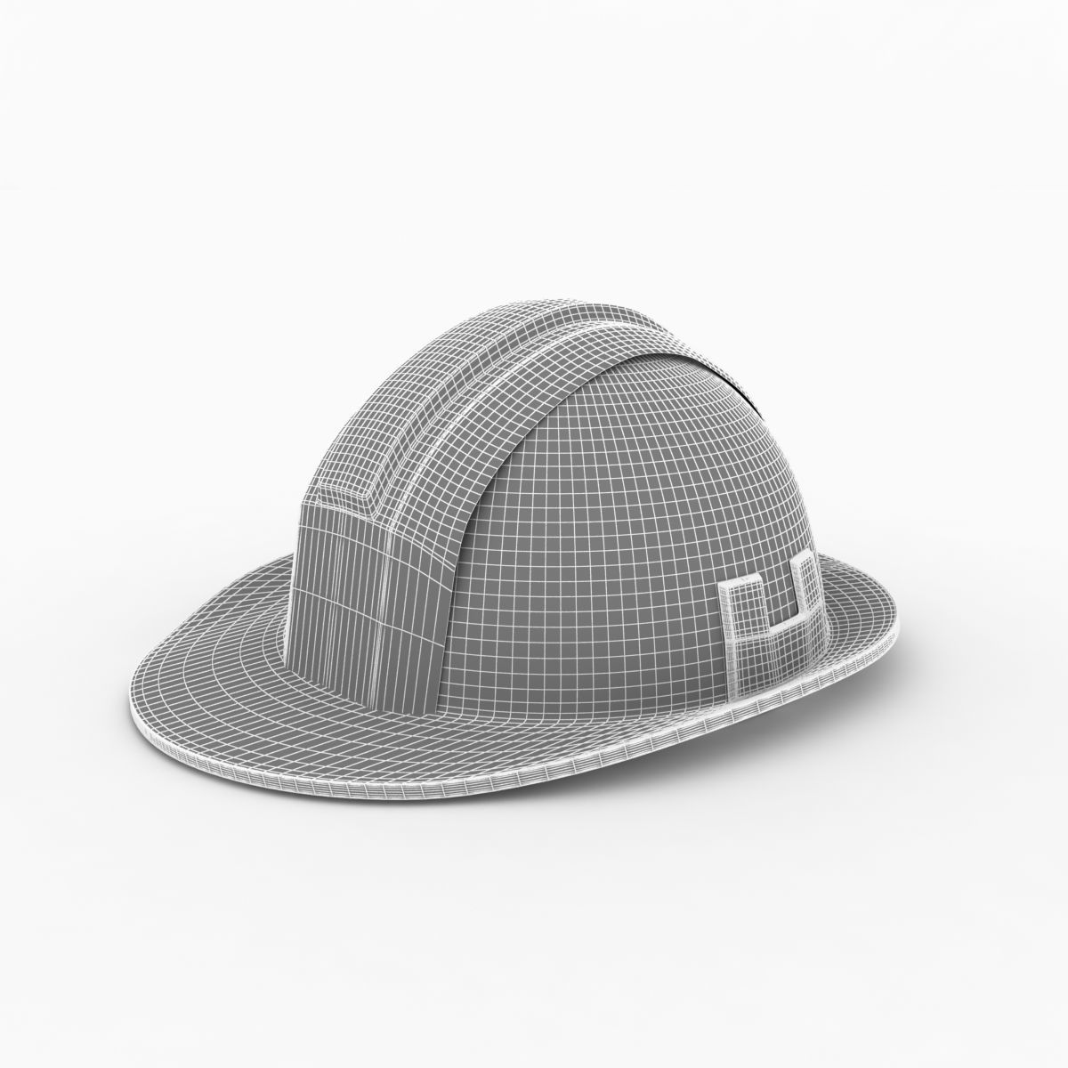 Construction Helmet 3D model_6