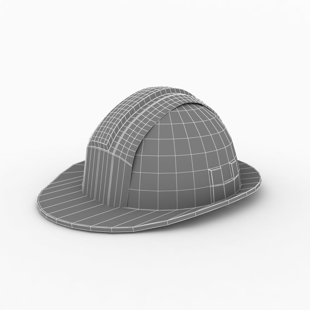 Construction Helmet 3D model_5