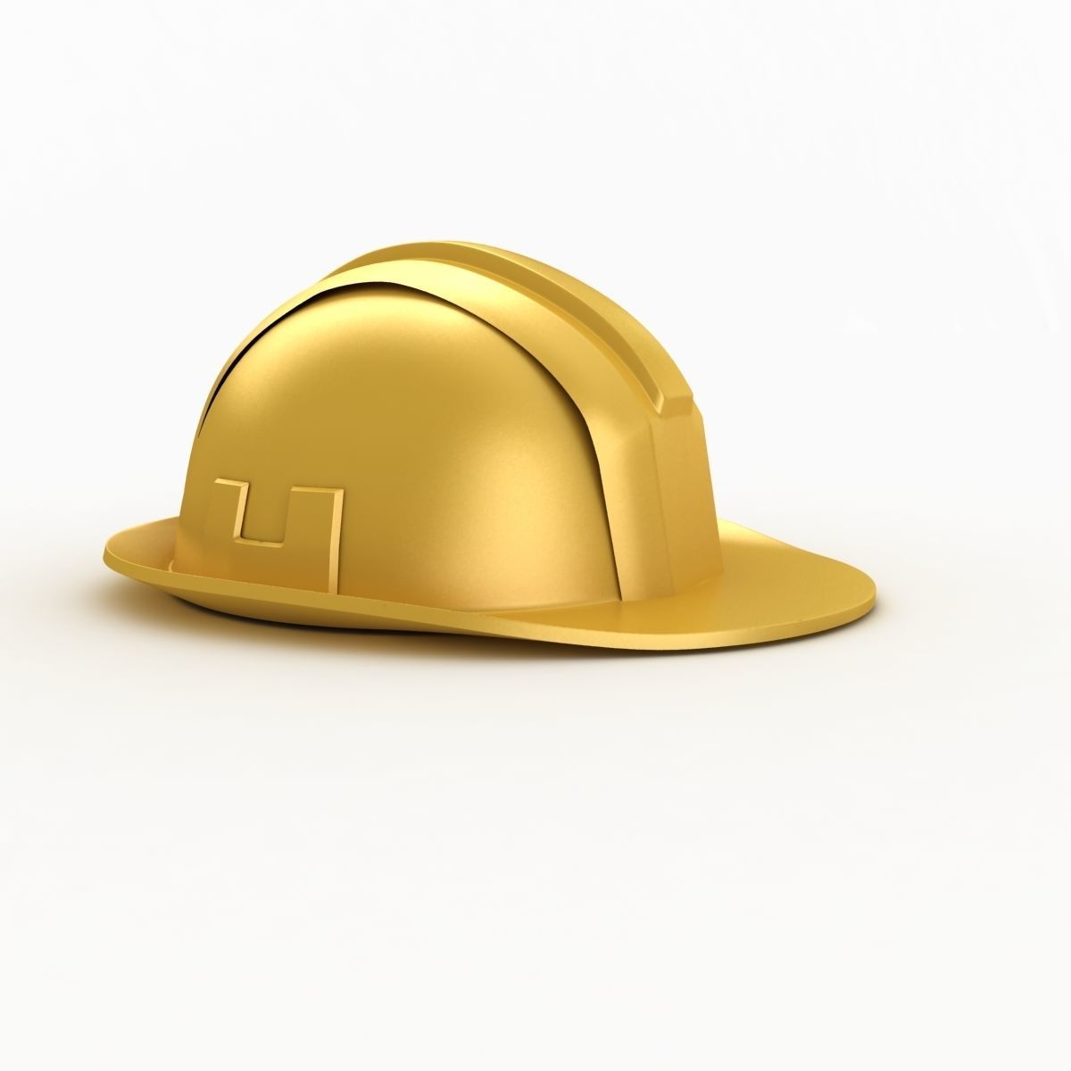 Construction Helmet 3D model_3