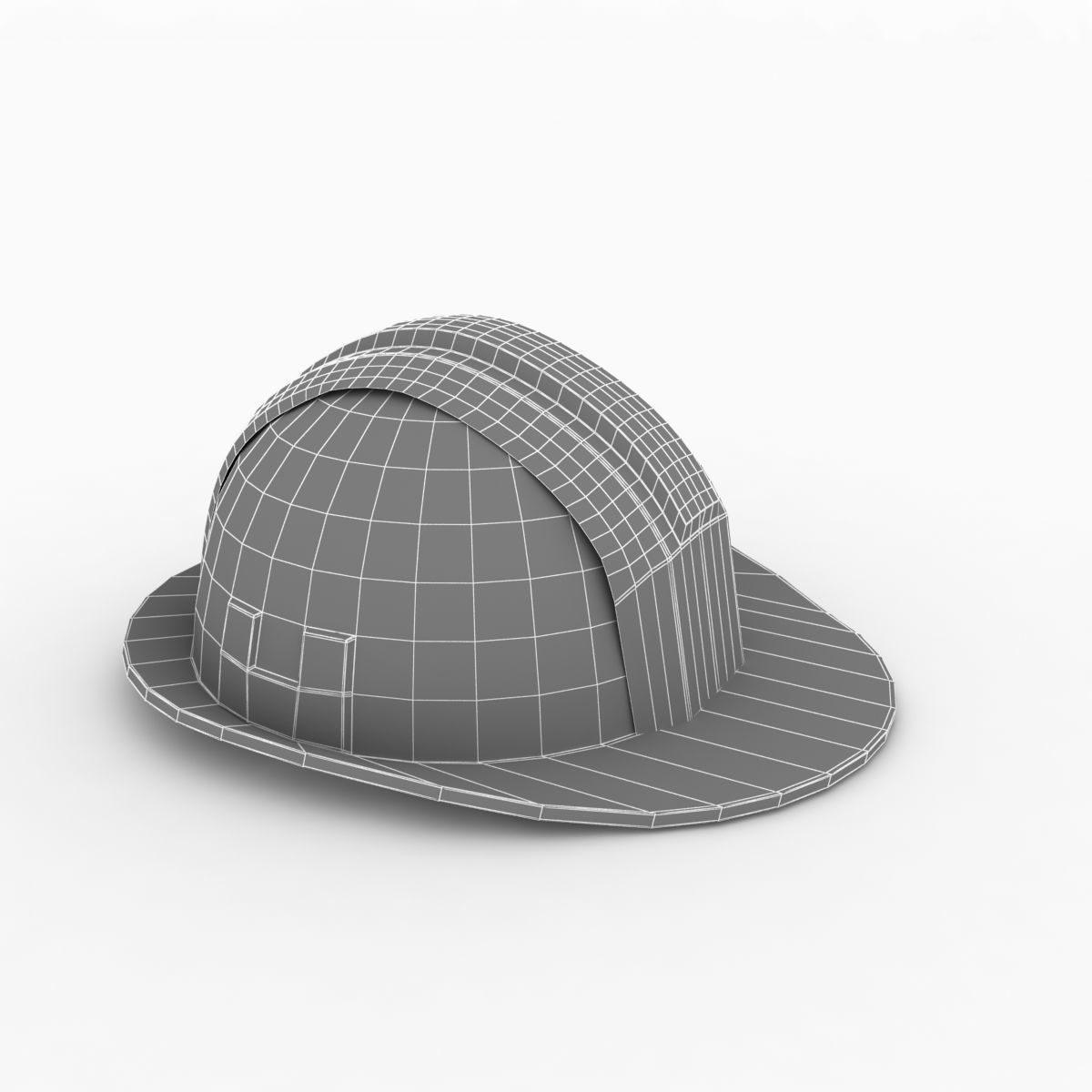 Construction Helmet 3D model_7