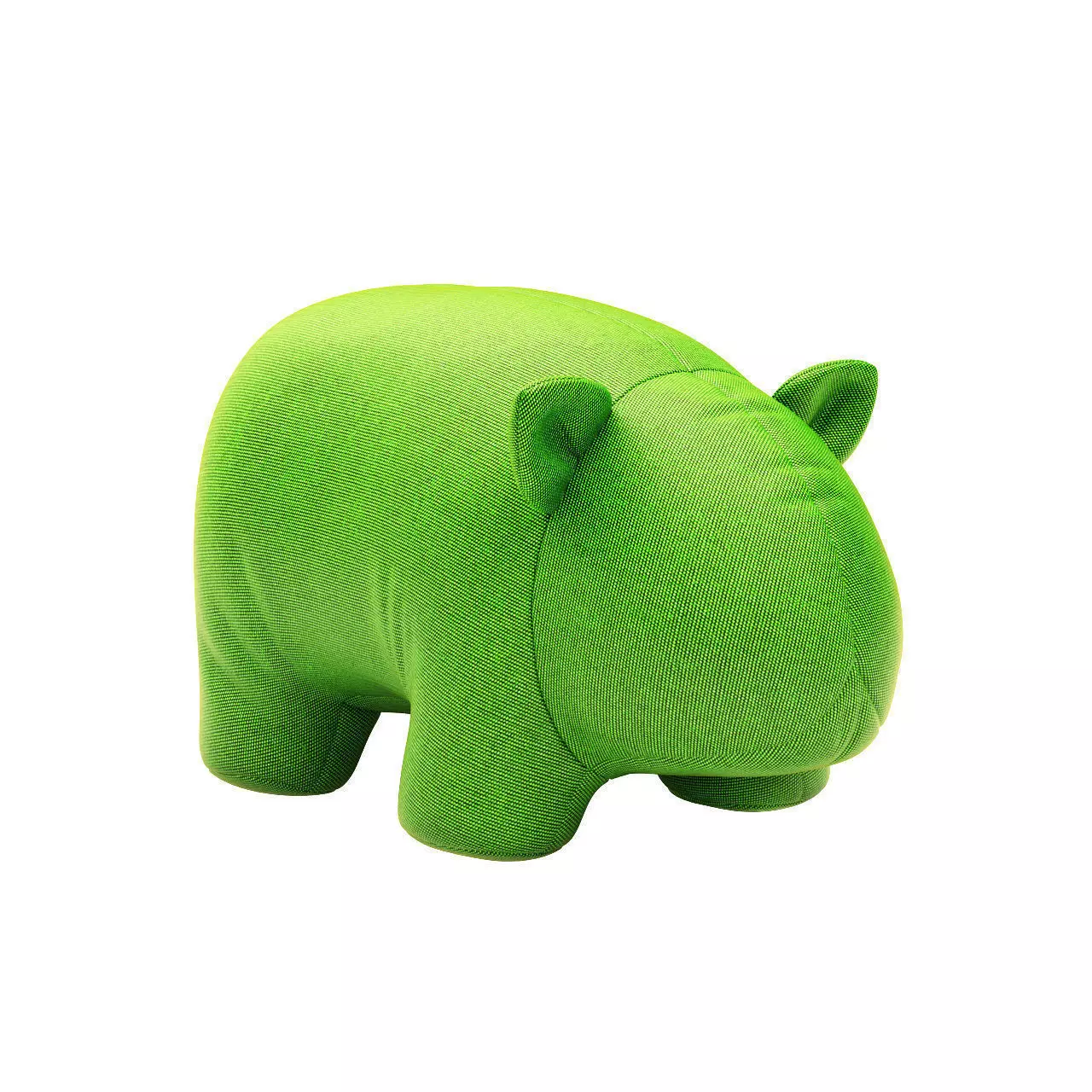 Wombat Plush Toy by Les Basic 3D model_0