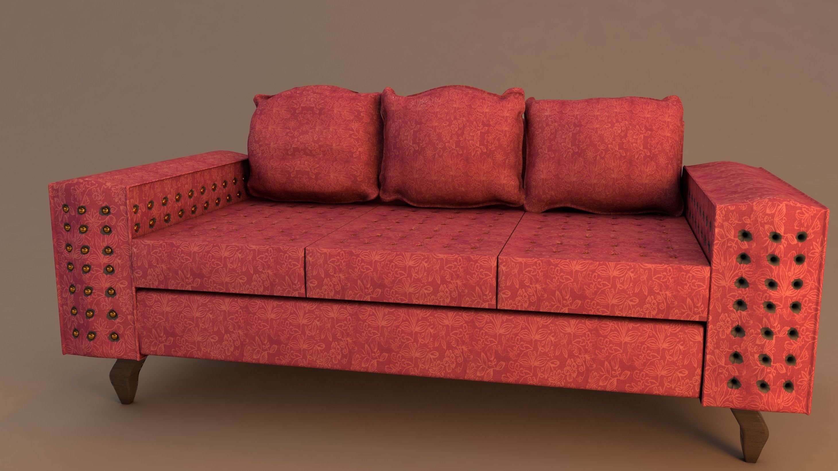 Sofa Model 3D model_1