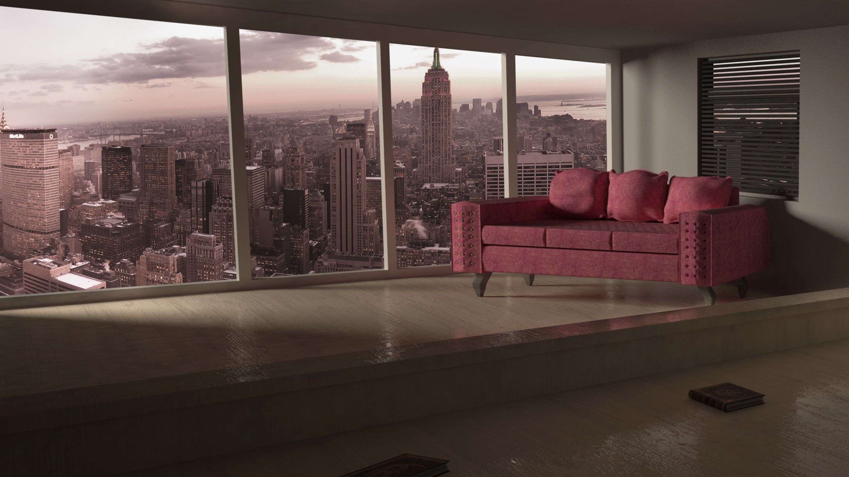 Sofa Model 3D model_5