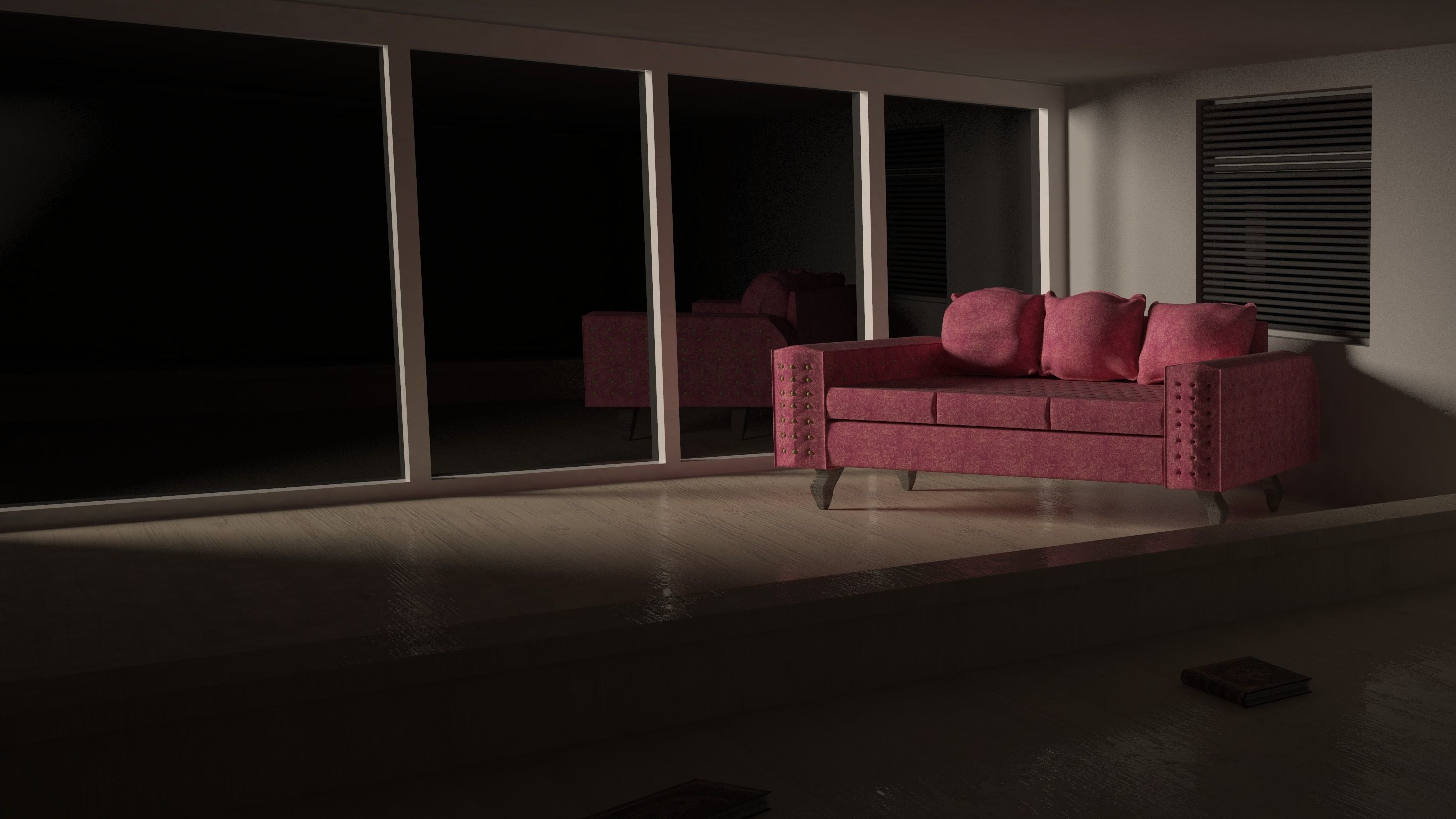 Sofa Model 3D model_4