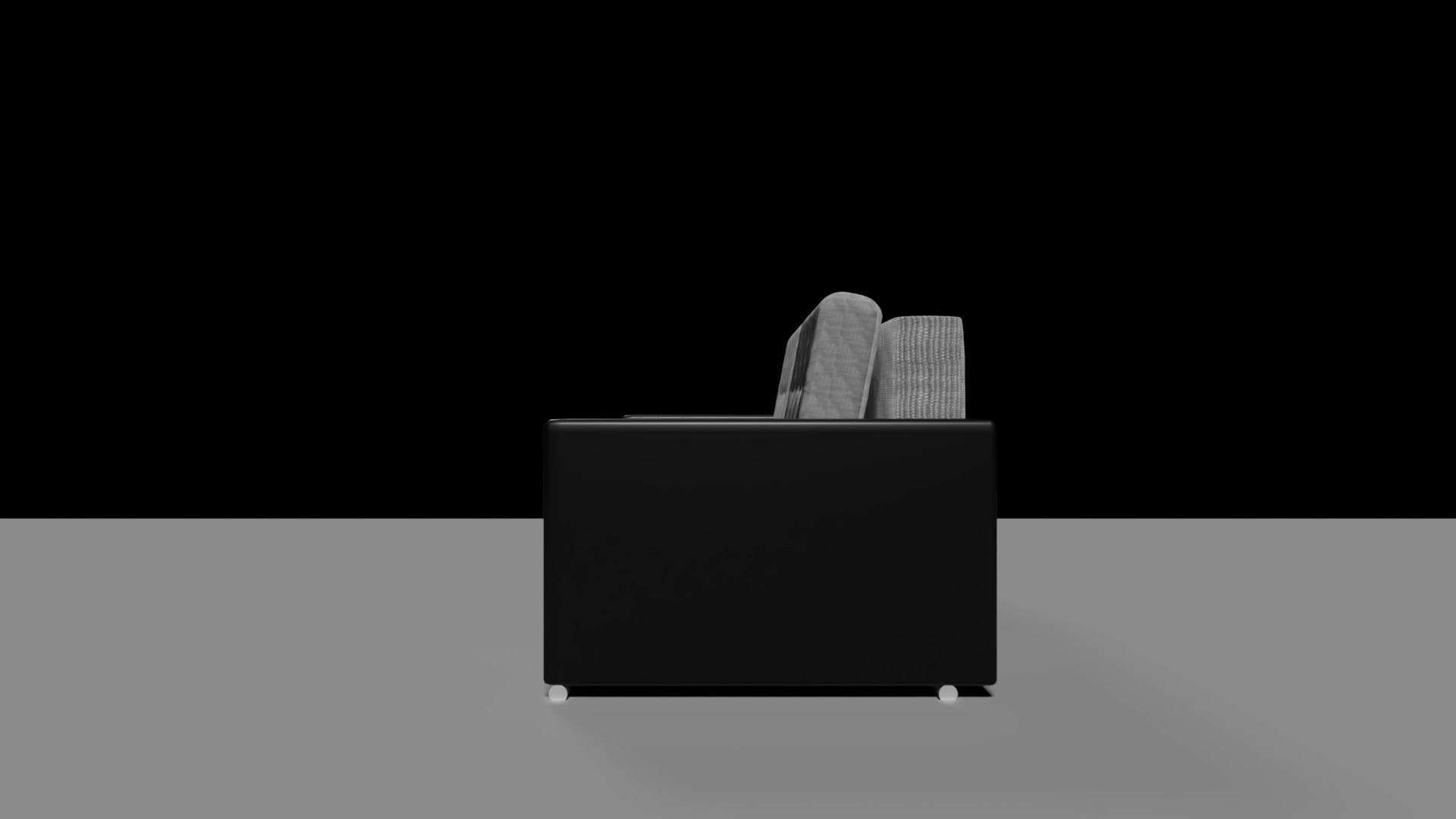 Sofa for living room Free 3D model_3