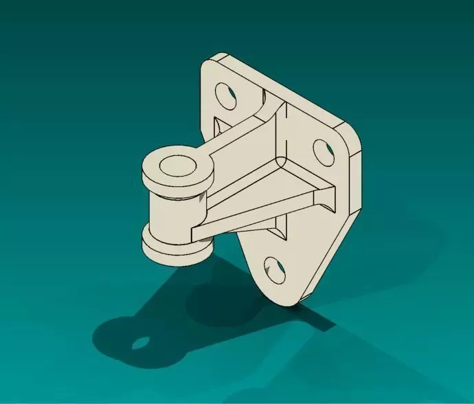 Wall Bracket Free 3D model
