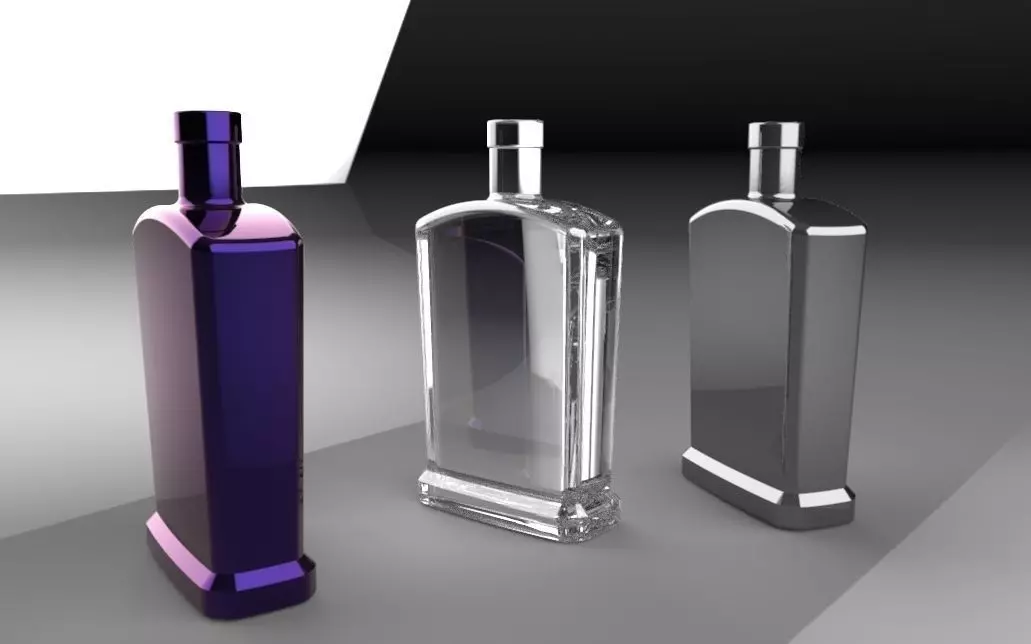 Porton Bottle 3D print model