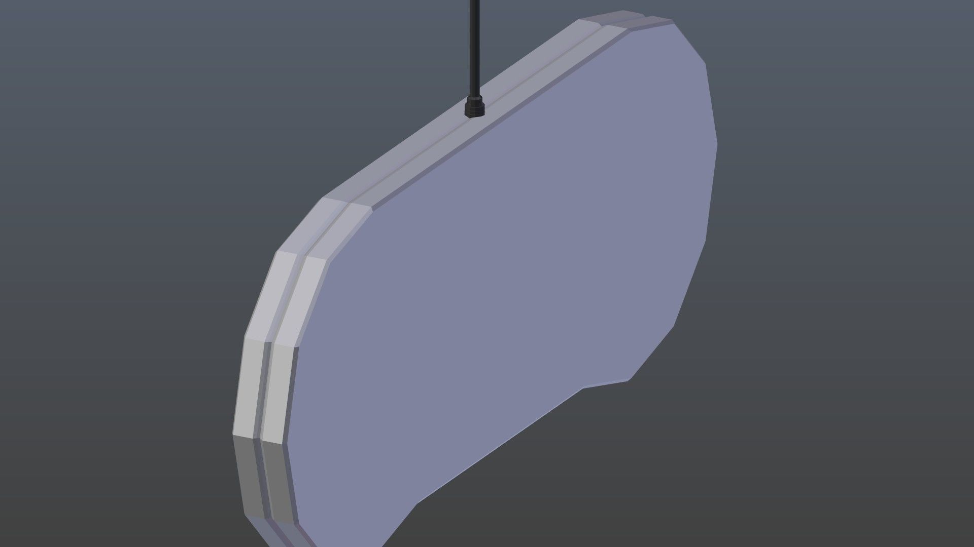 Low poly Game Controller Low-poly 3D model_10