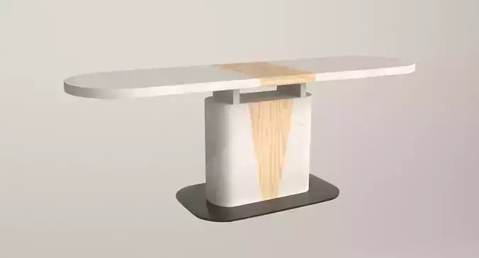 Cangas Dining Table Low-poly 3D model