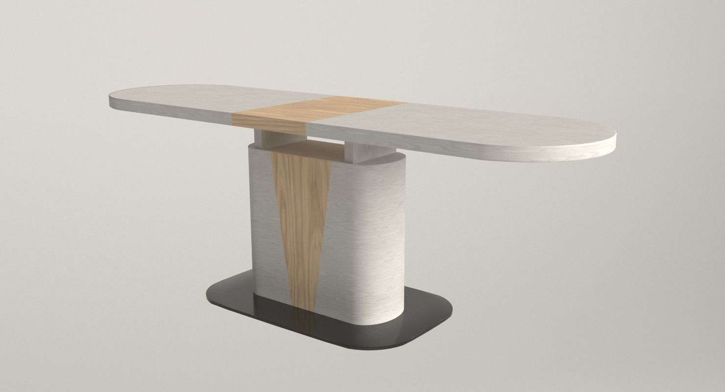 Cangas Dining Table Low-poly 3D model_6