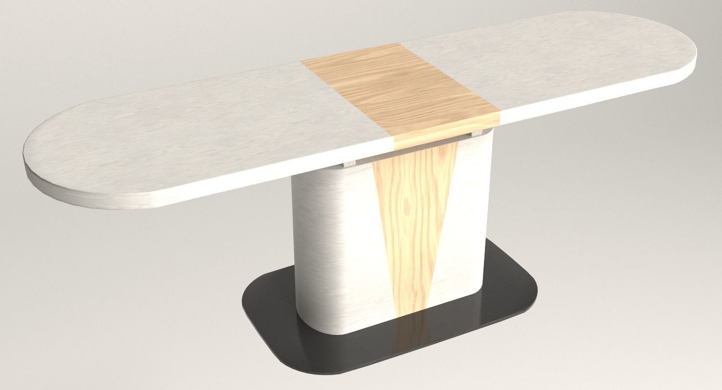 Cangas Dining Table Low-poly 3D model_5