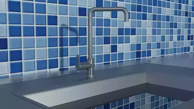 kitchen sink 3D model