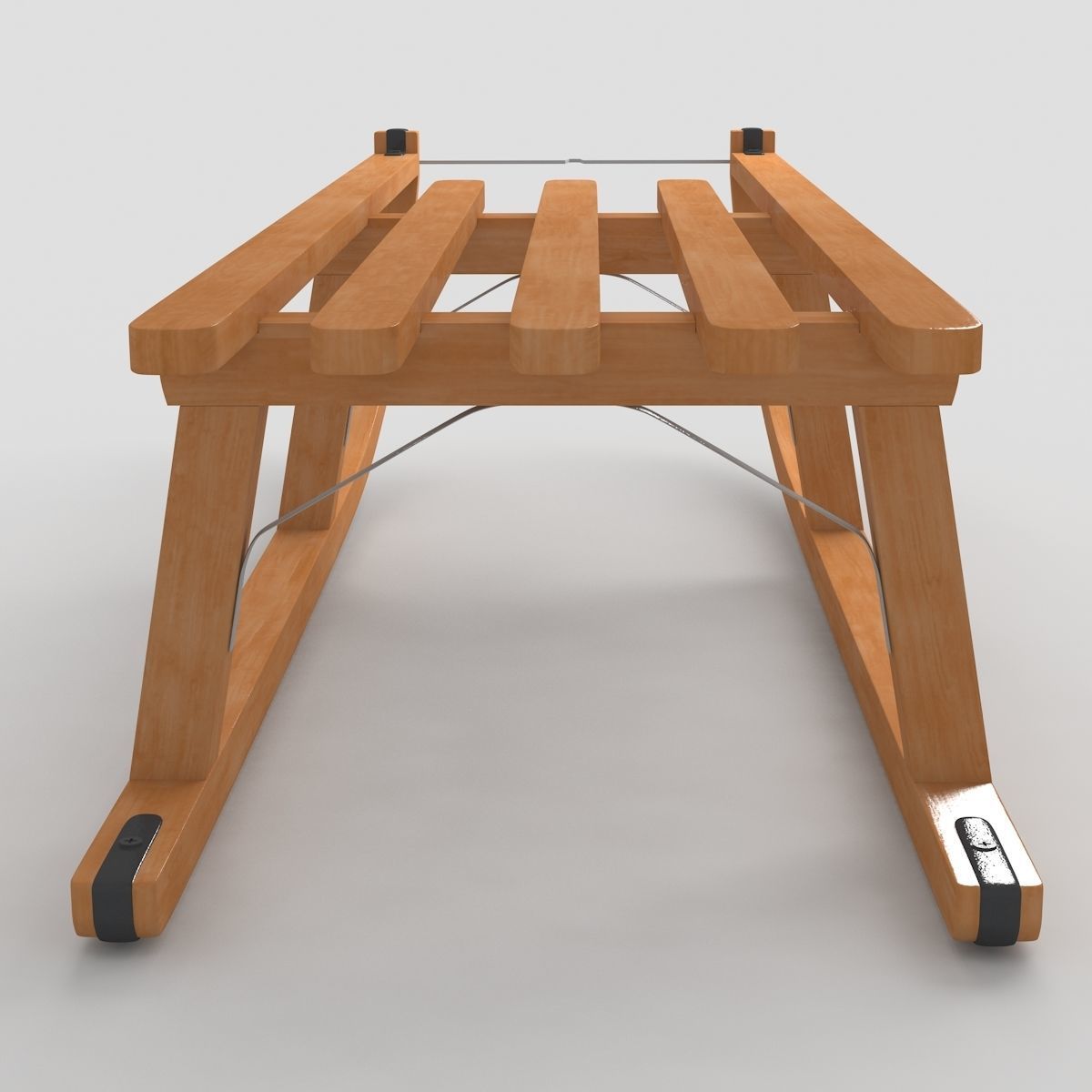 Snow Sledge 3D model_3