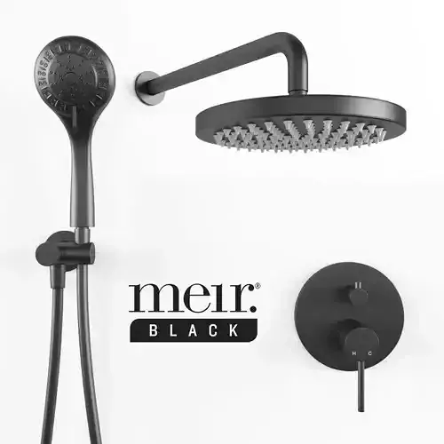 MEIR BLACK SET 11 3D model