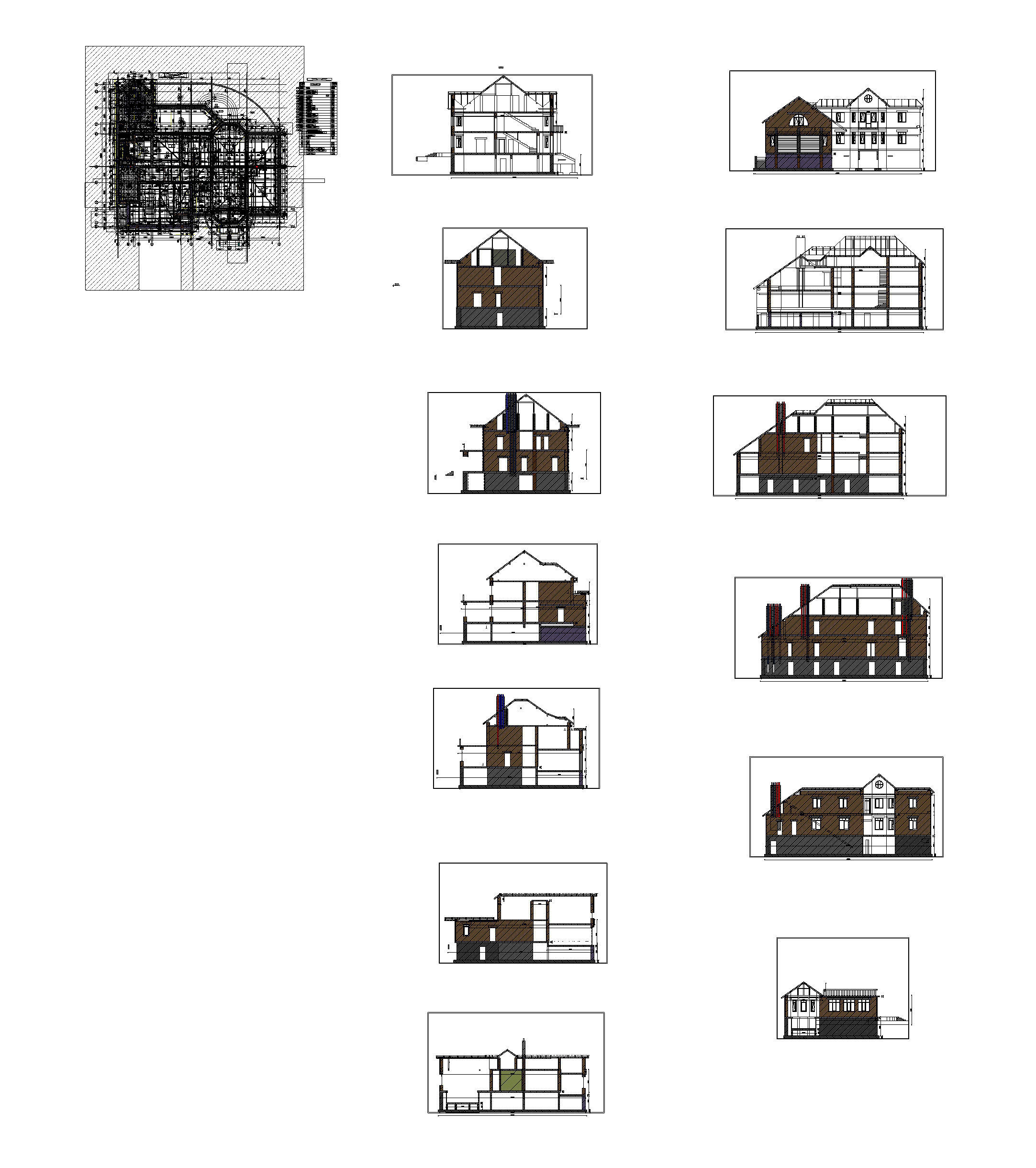 private house 1250 m2 3D model_5