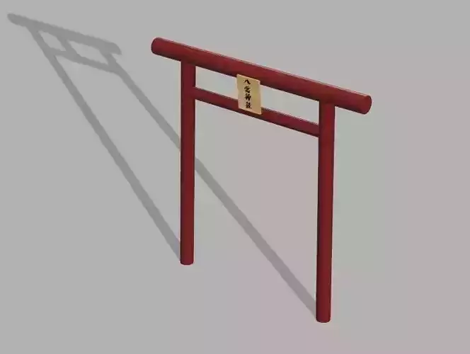 The Torii in Shrine